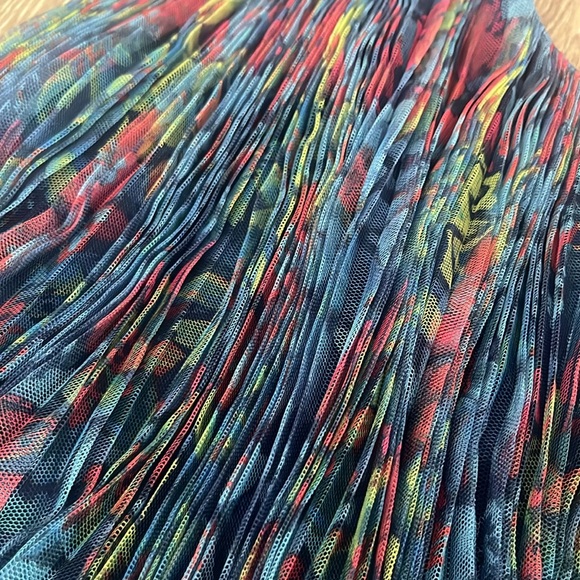 Hutch Lia One shoulder top peplum pleated multicolor size XS NWT - Picture 7 of 10